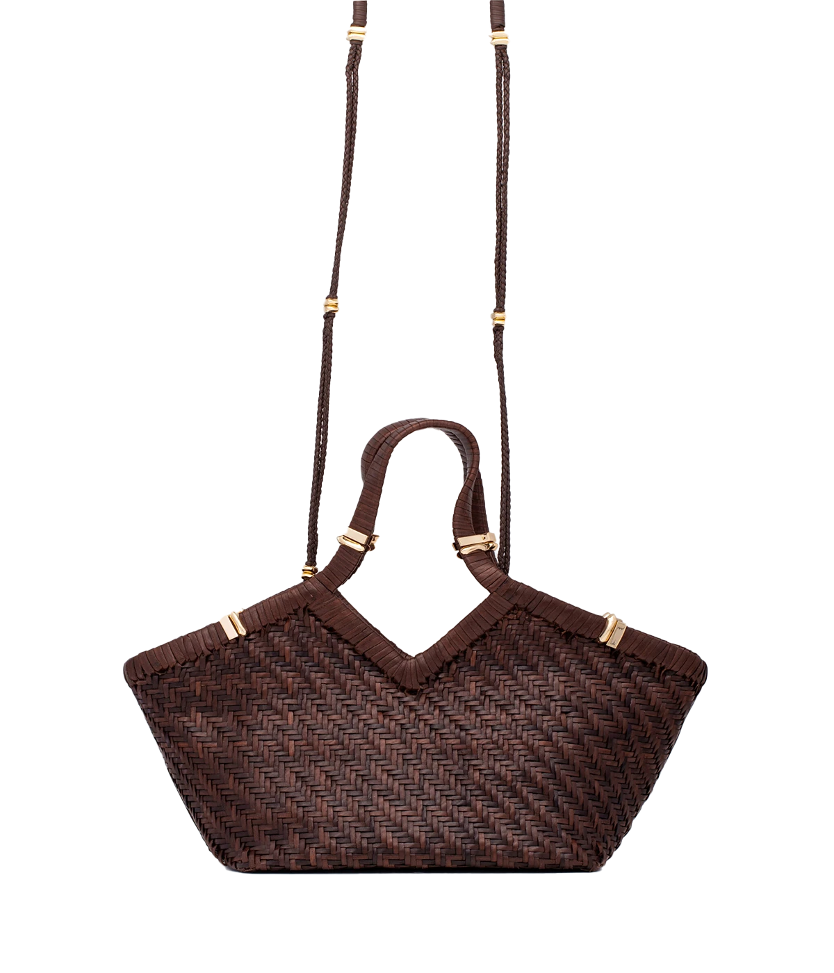 Usha Buffalo leather Bag in Coffee Bean