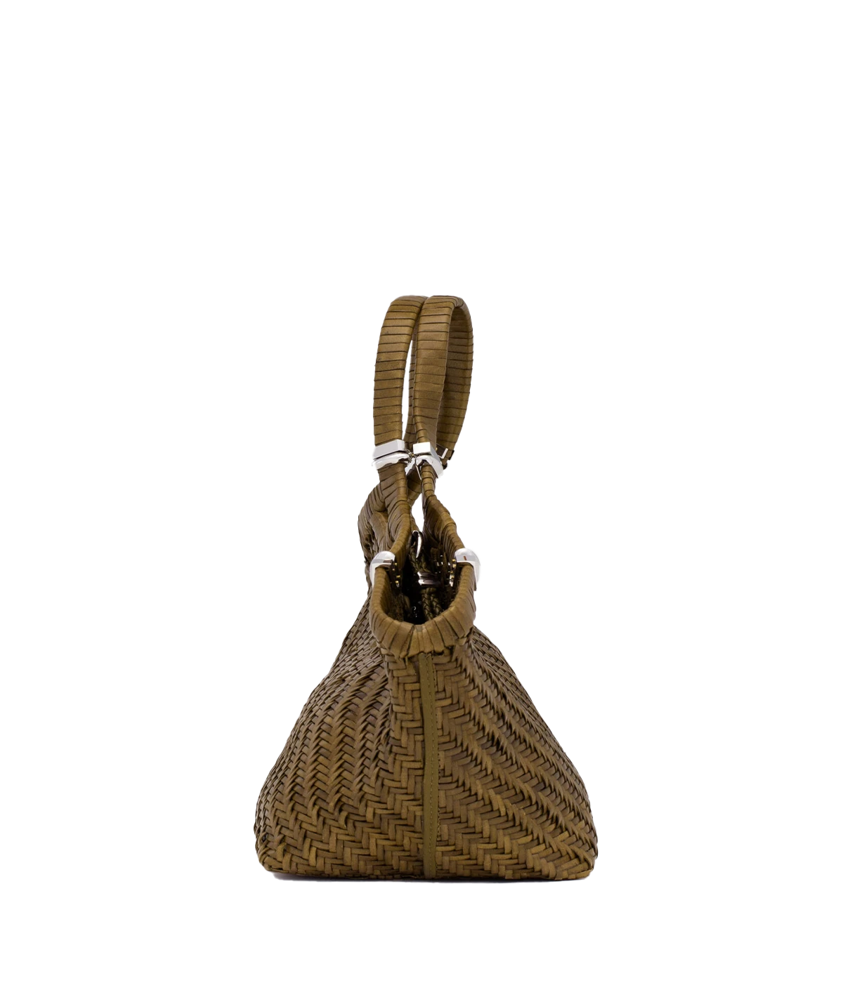 Usha Buffalo leather Bag in Coriandolo