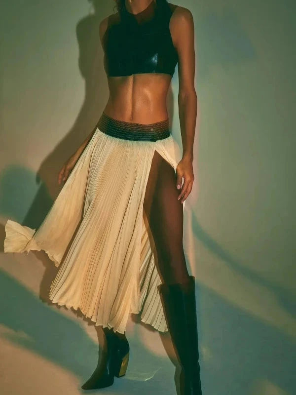 *FINAL SALE* Tansia Skirt in Ivory