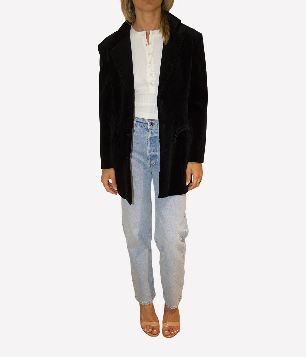 *FINAL SALE* Jealousy Agenta Blazer in Black