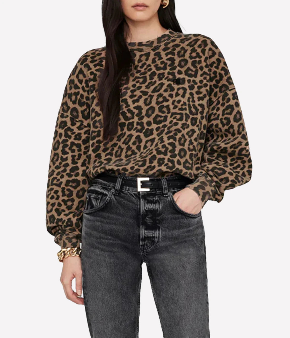 Miles Sweatshirt in Leopard