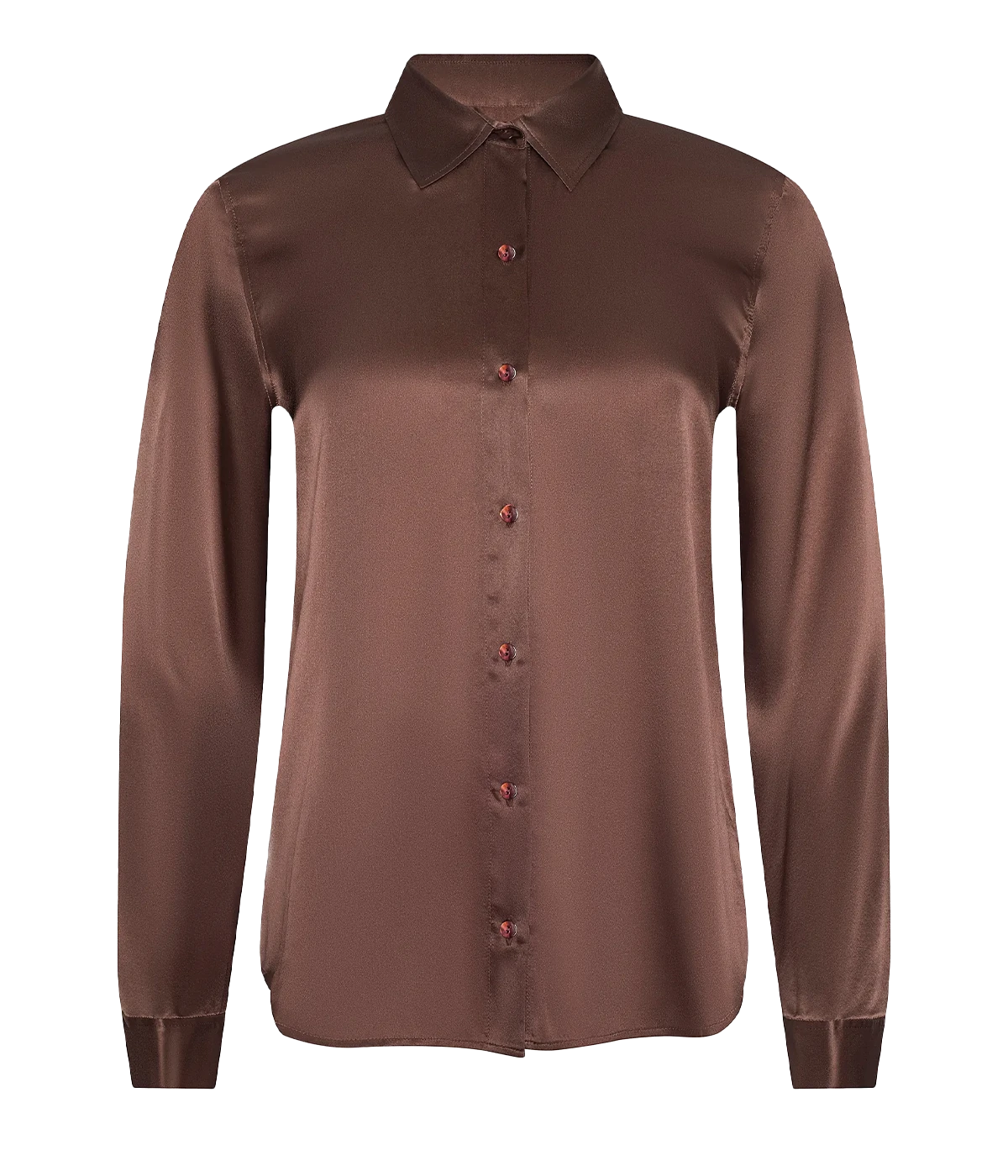 Tyler LS Blouse In Light Mink