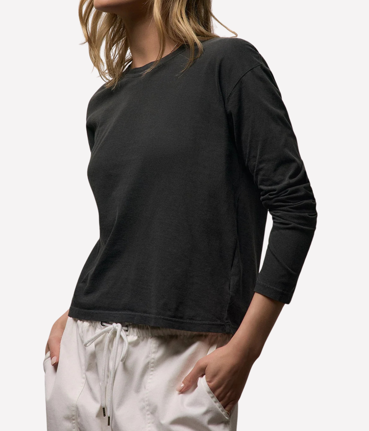 Boxy L/S Tee in CRP