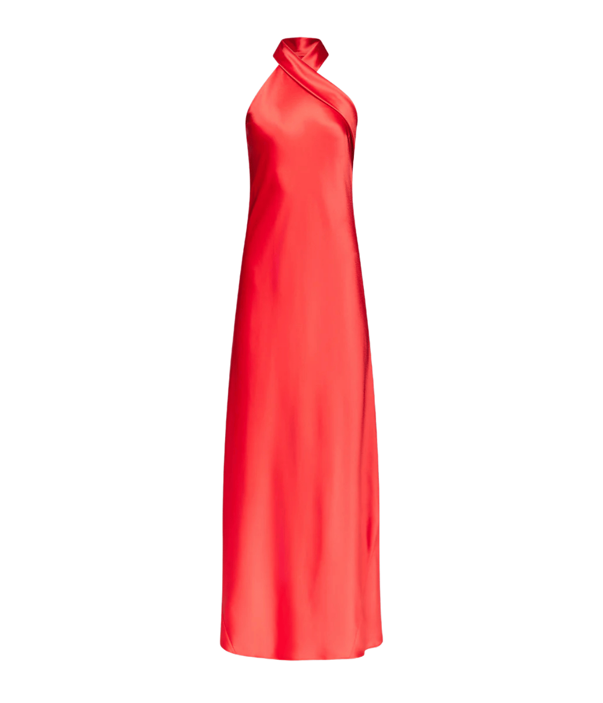 Pandora Dress in Sunset Red