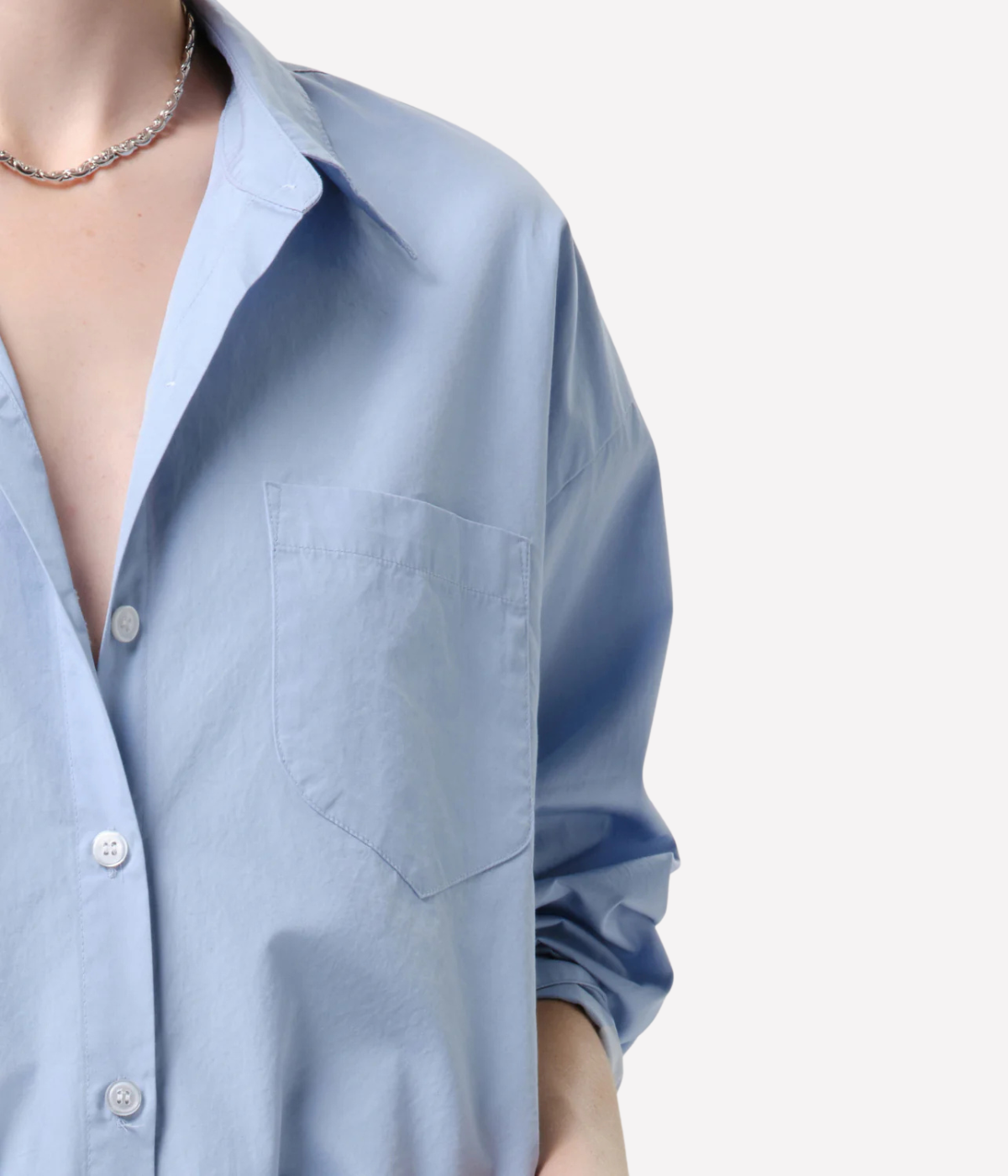 Petit Ami Shirt In French Blue