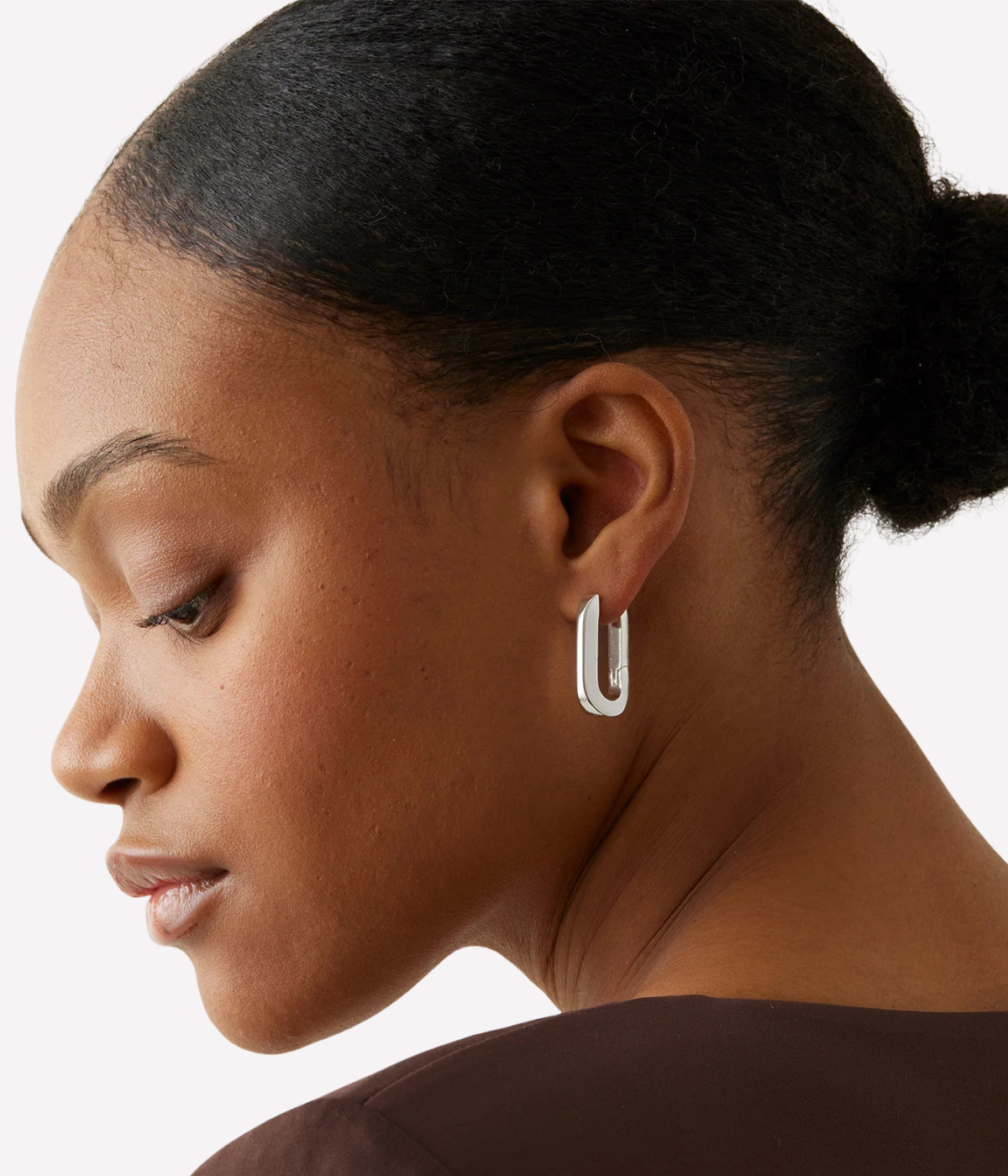 U-Link Earrings in SILVER