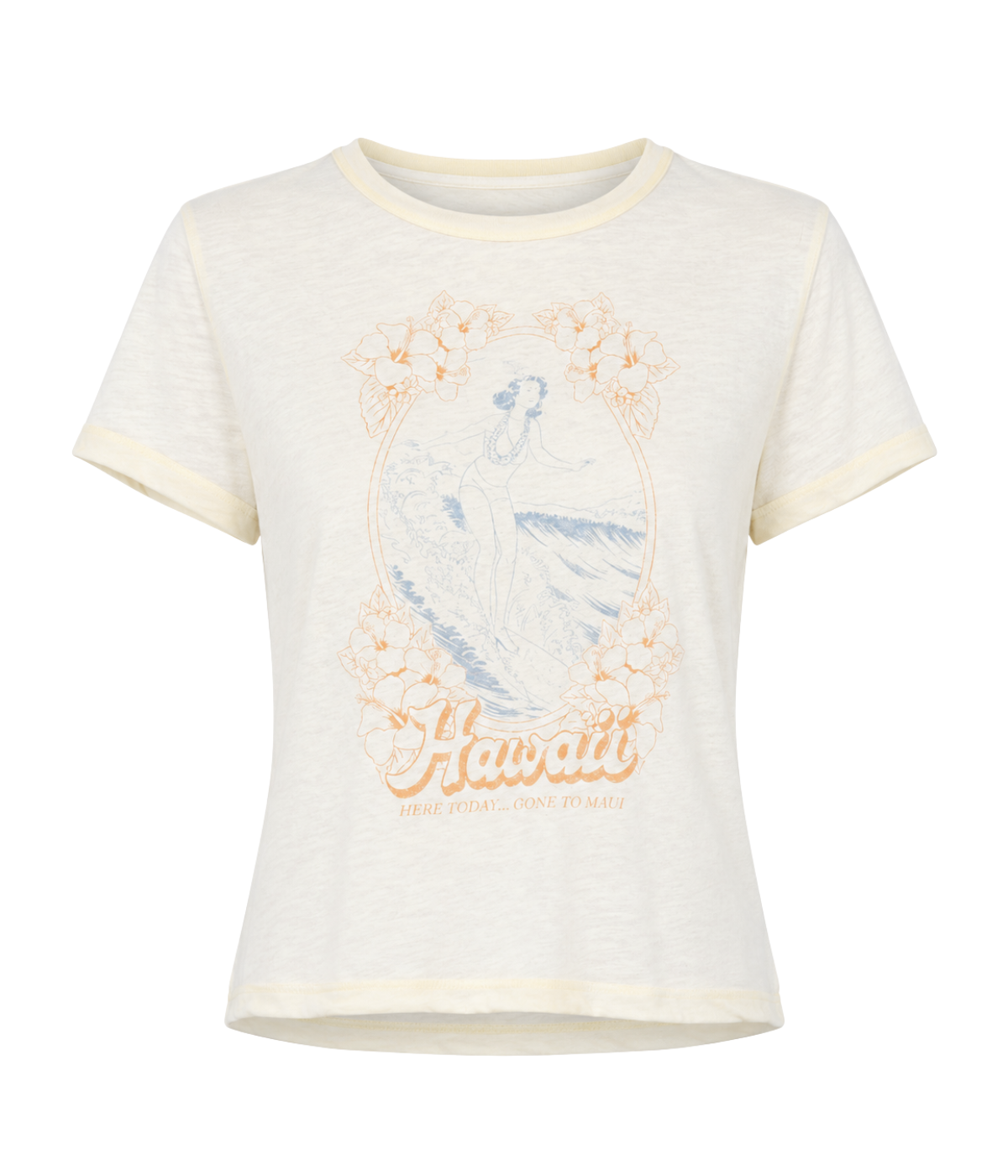 Classic Tee Hawaii In Shortbread