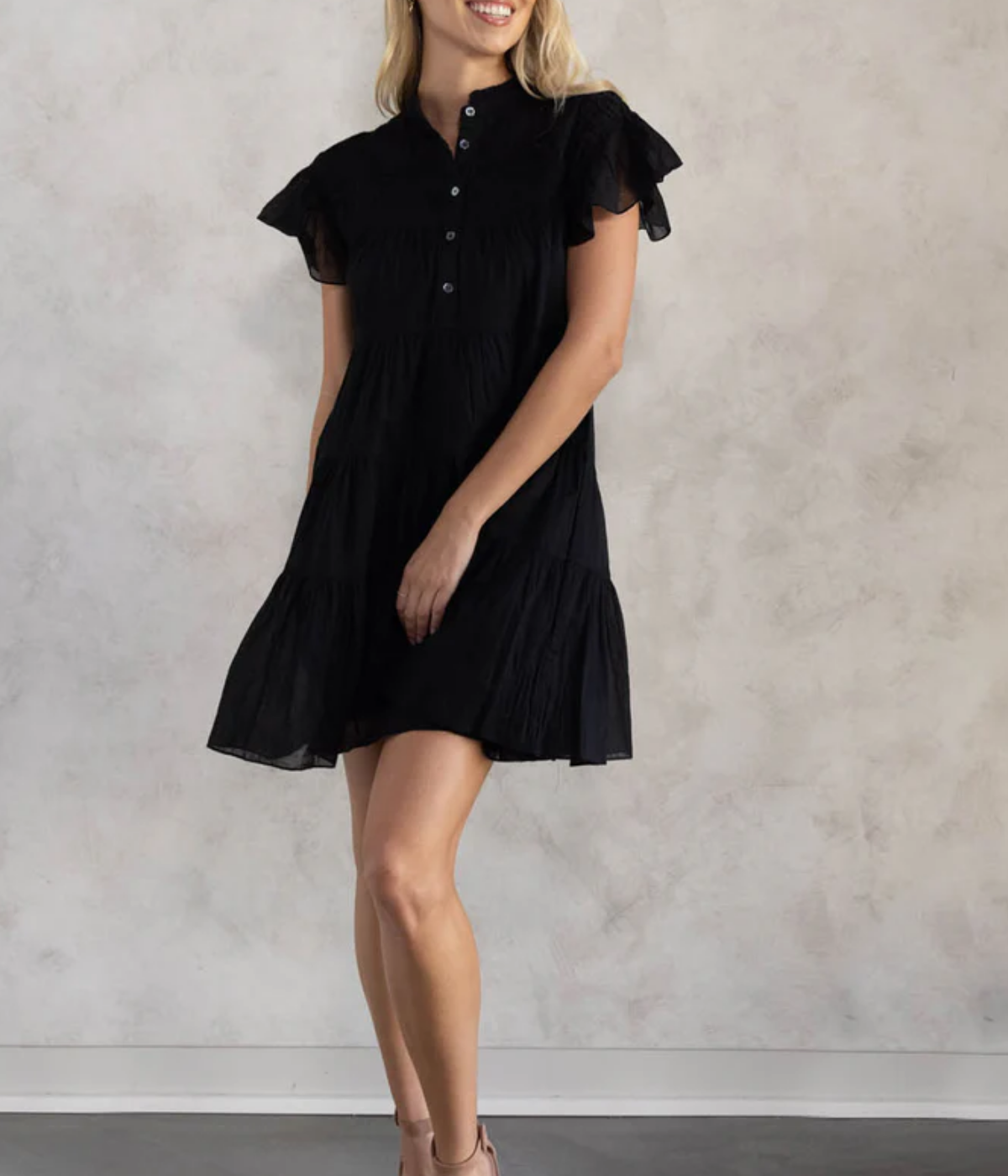*FINAL SALE* Lanikaye Dress in Black