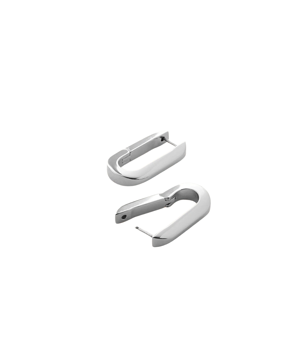 U-Link Earrings in SILVER