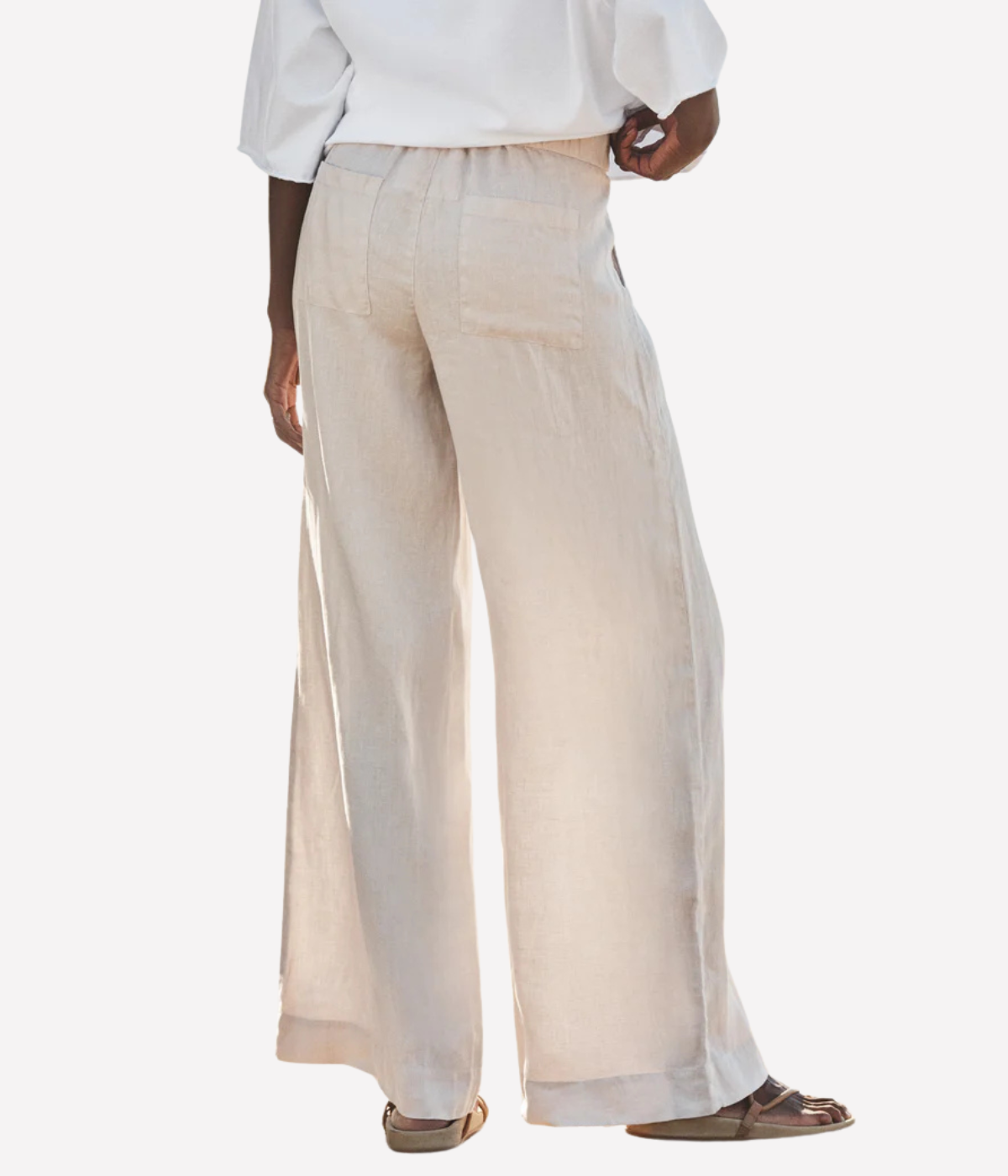 Madeline Pull On Pant In Sand