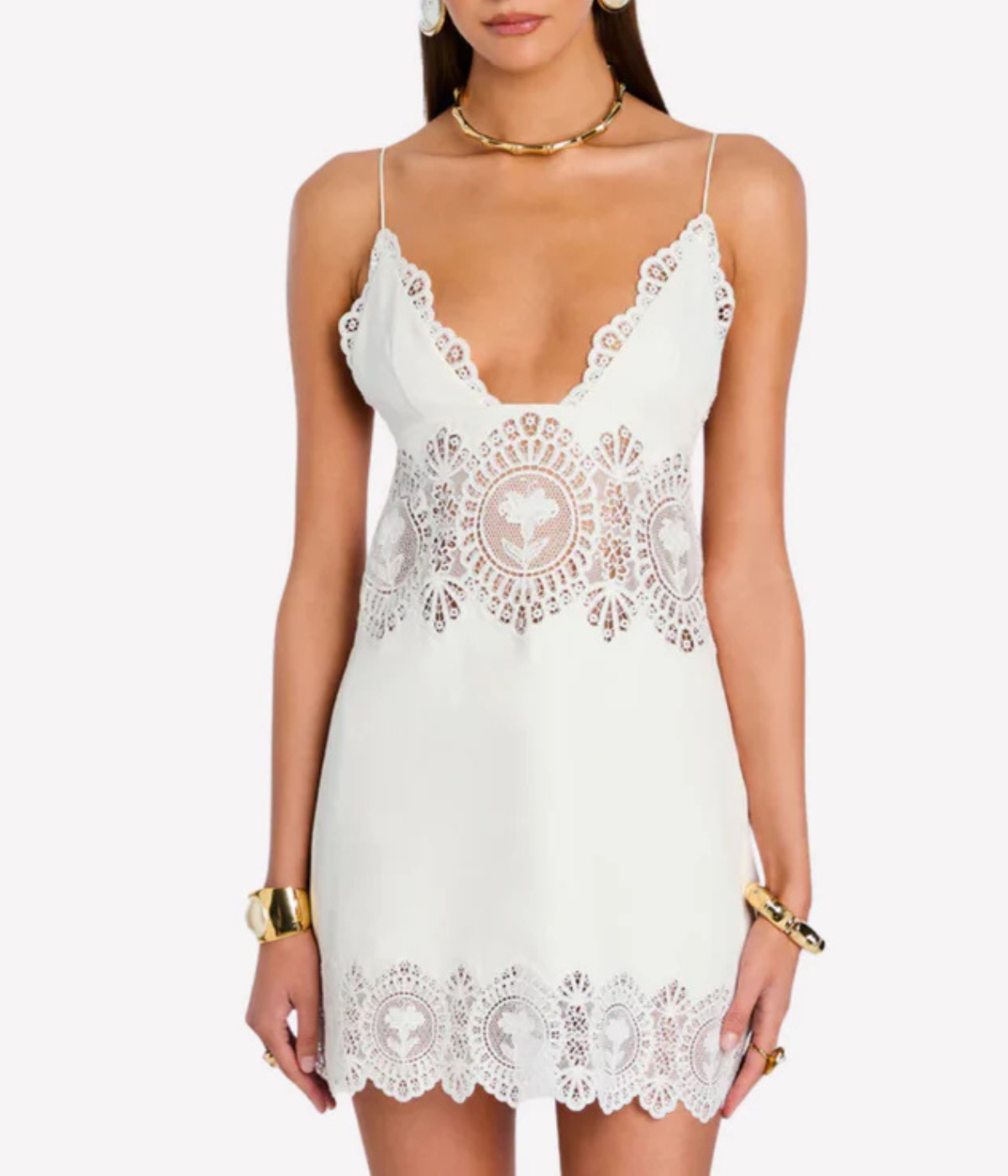 Karlie Dress in Ivory