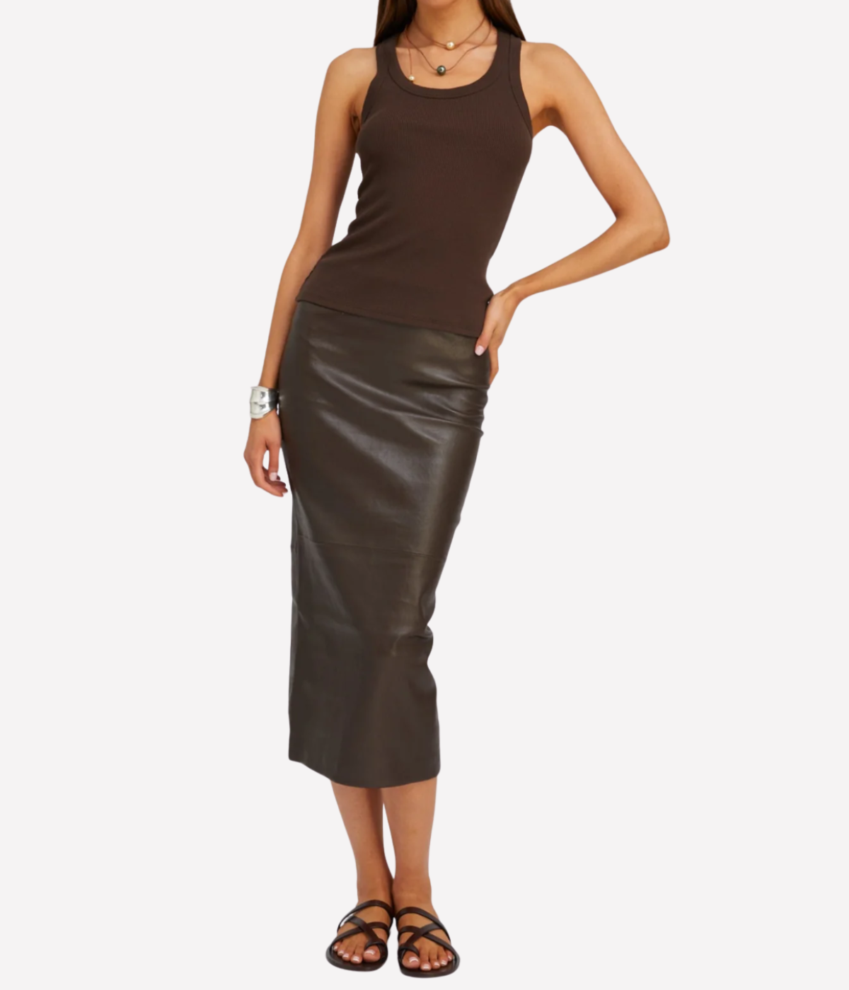 Tube Skirt In Americano