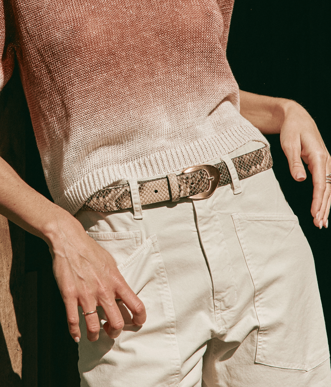 Birkin Belt In Brown
