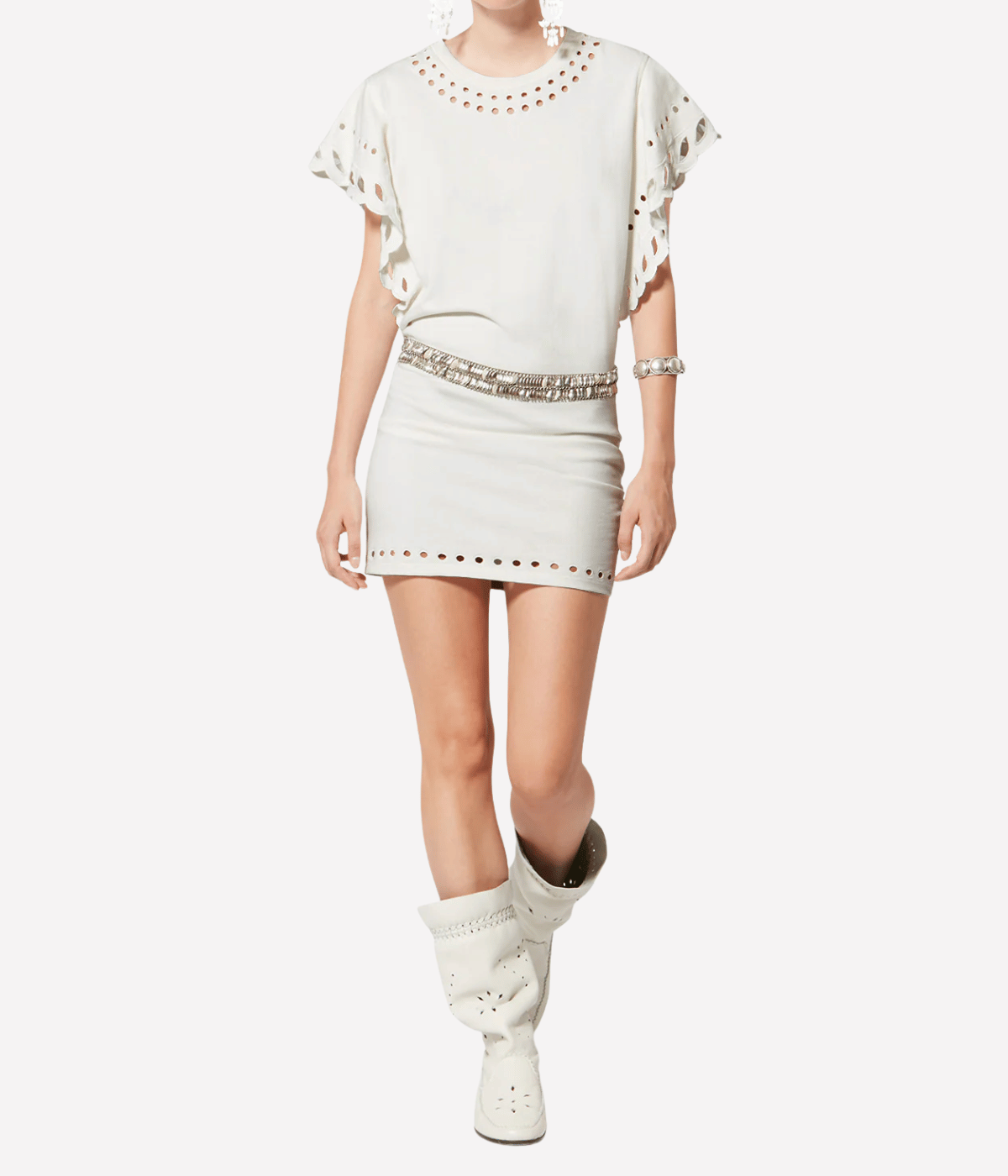 Orlane Dress in ECRU