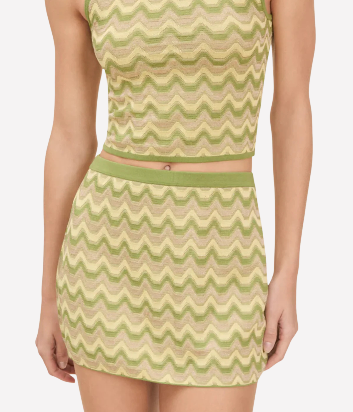 Lane Skirt in Pistachio