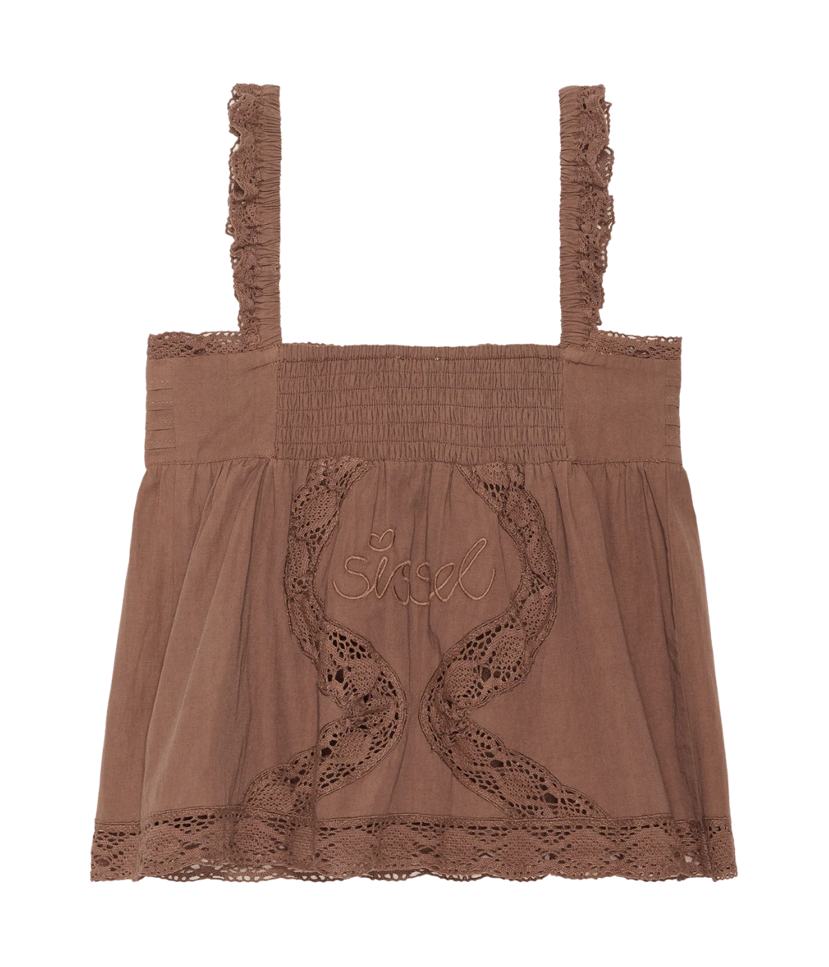 Agathe Strap Top in Mole