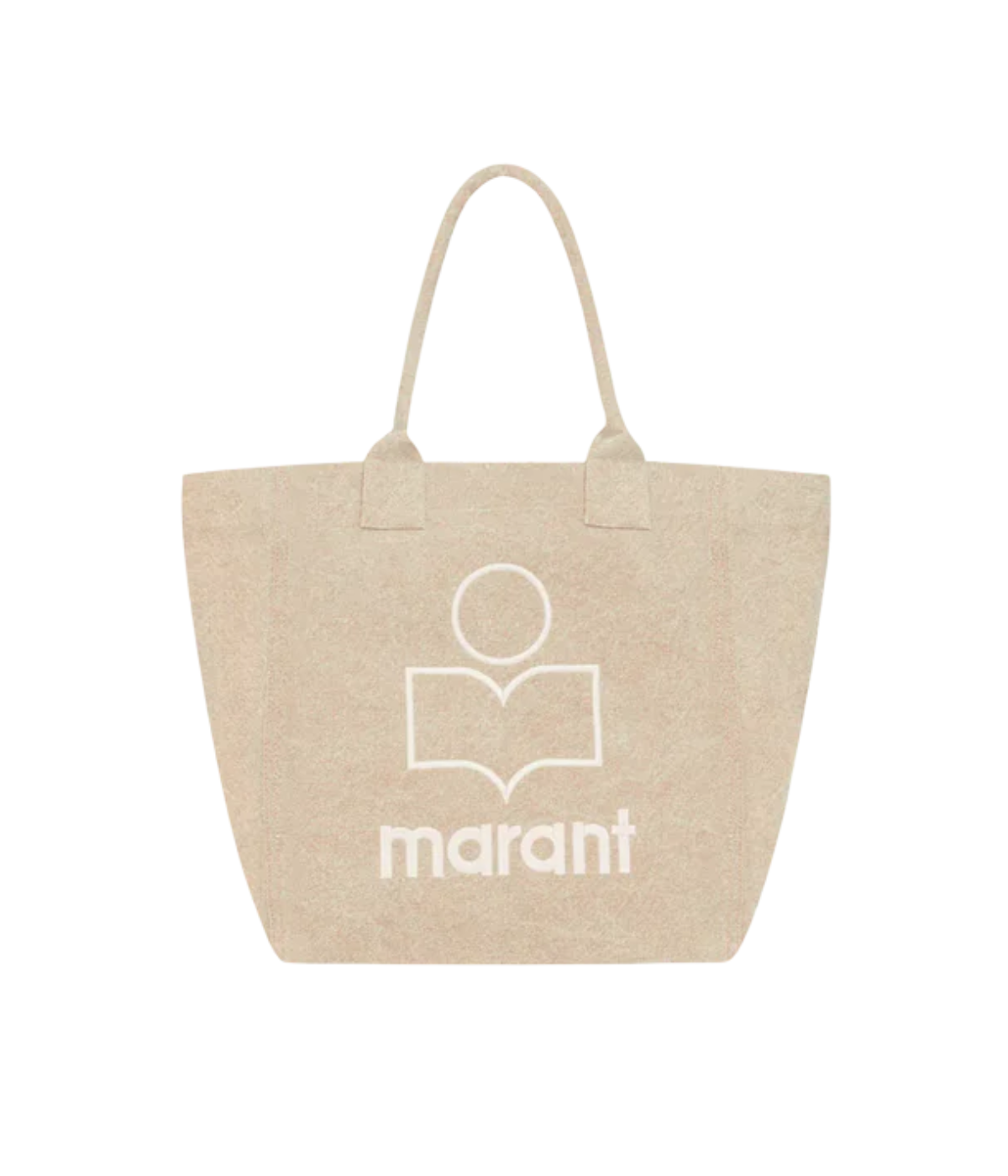 Yenky Zipped Tote in Beige