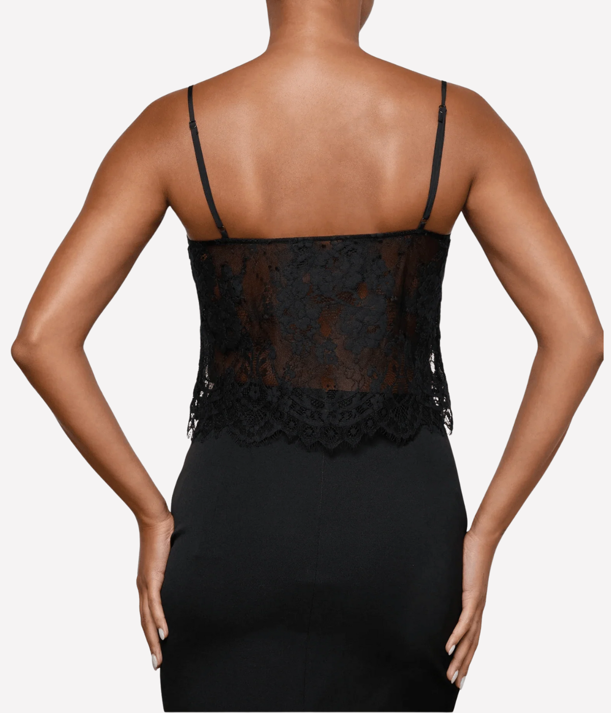 Caylee Lace Cami in BLACK