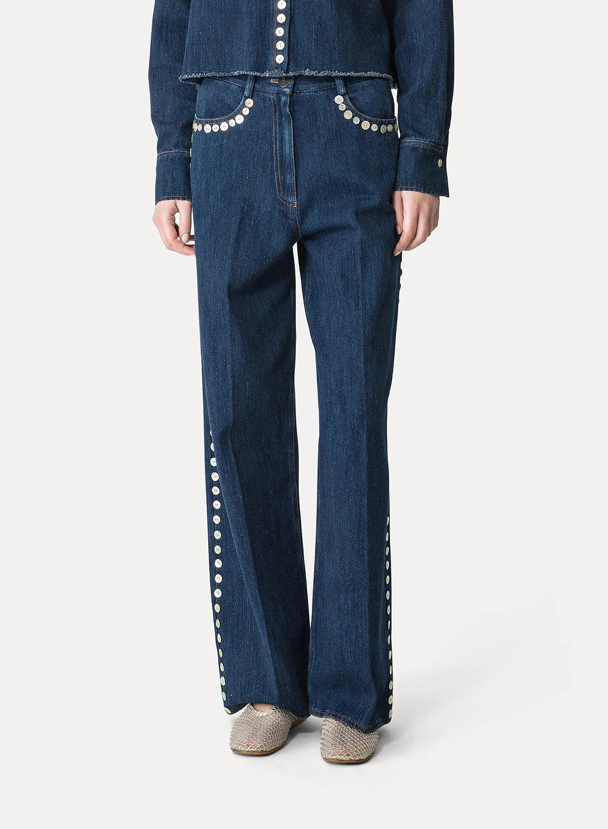 Denim Calvary 5 Pocket Pant in INDIGO
