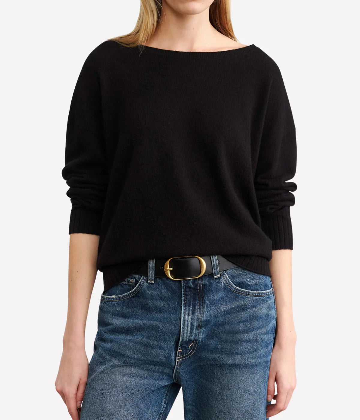 Boyfriend Sweater in Black