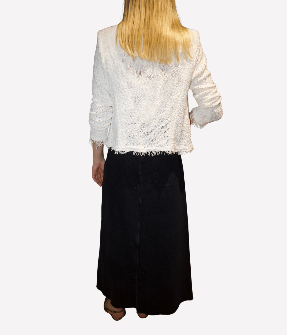 *FINAL SALE* Shavani Jacket in White