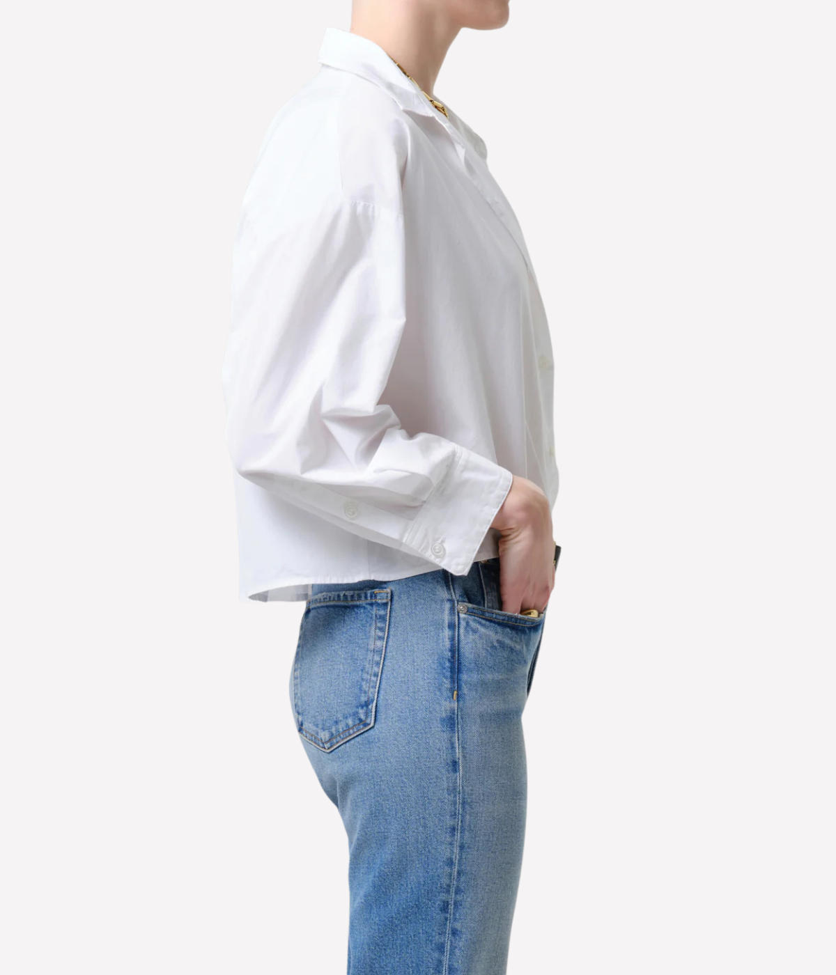 Petit Ami Shirt In Optic White