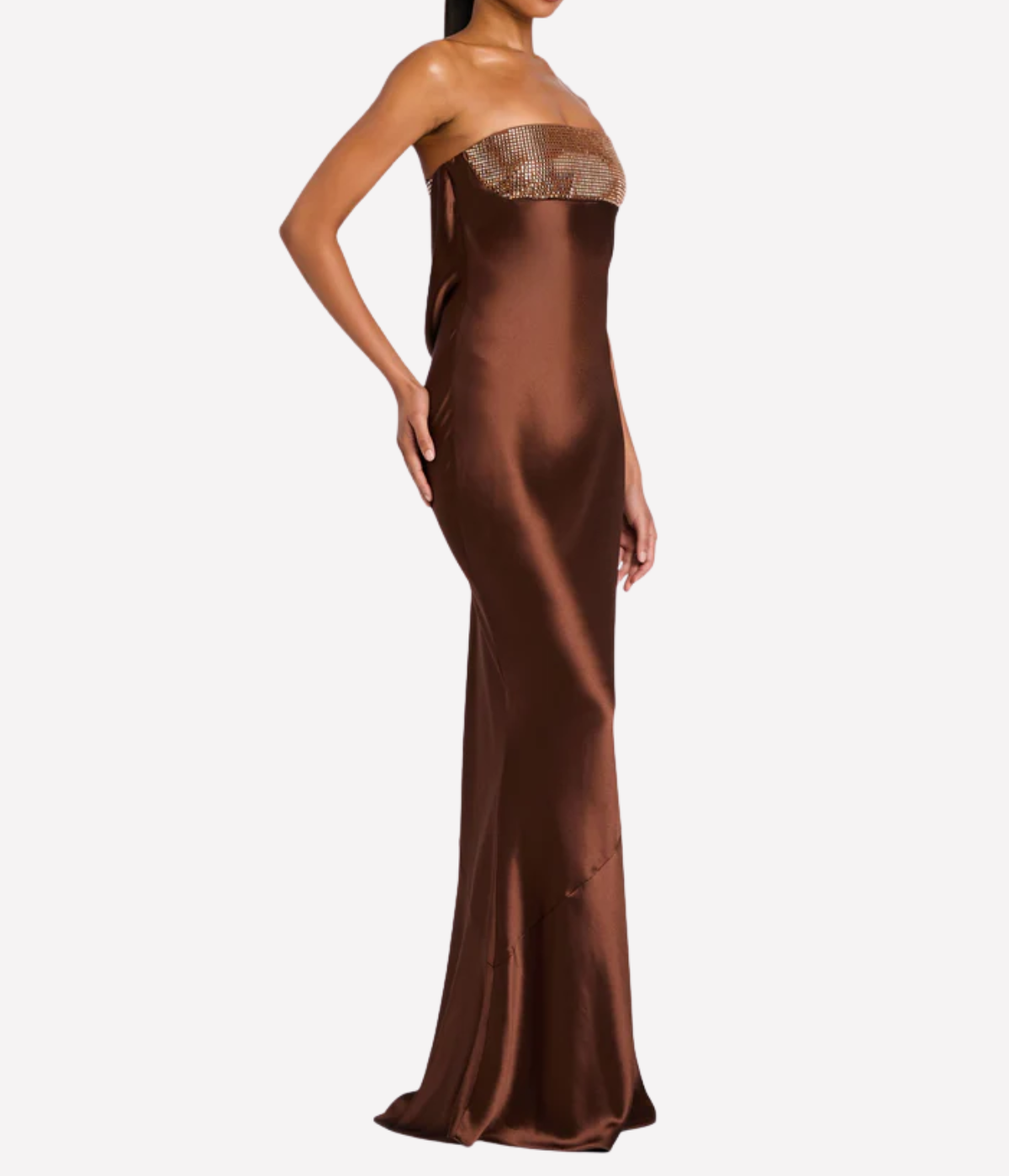 Graziella Dress in Espresso