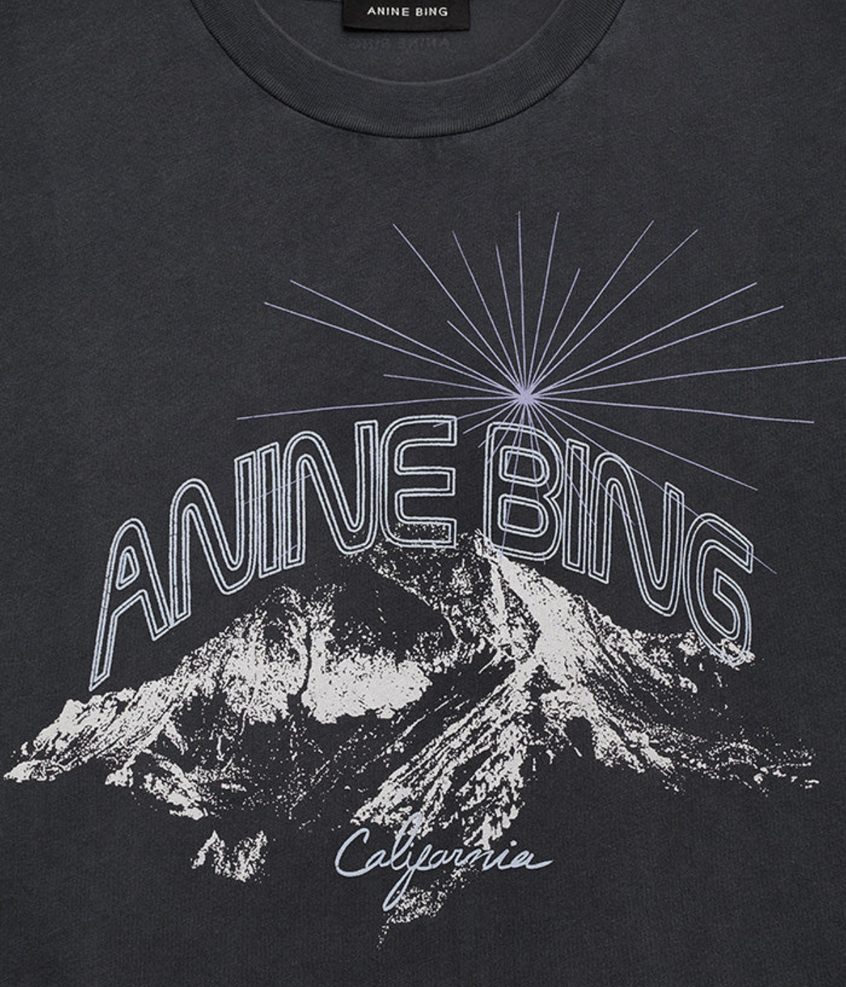 Walker Tee California in Vintage Black