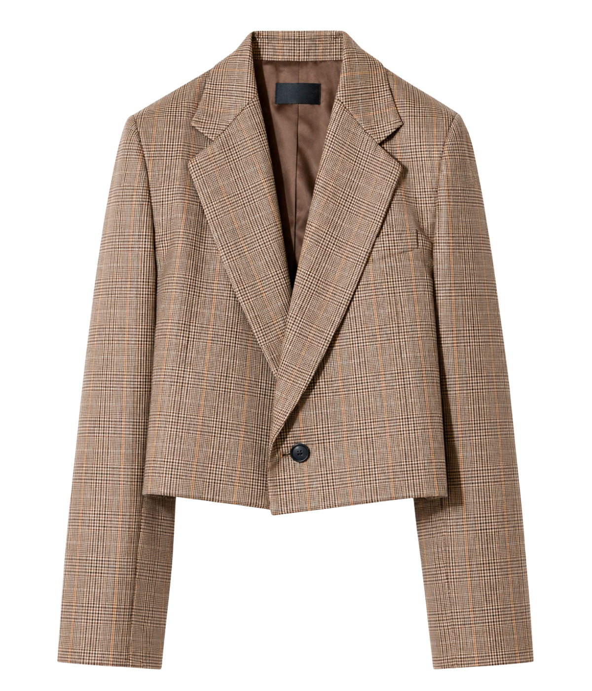 Swan Jacket In Glen Tan