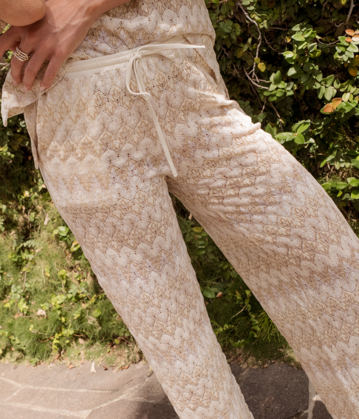 Maud Pants in Blanc