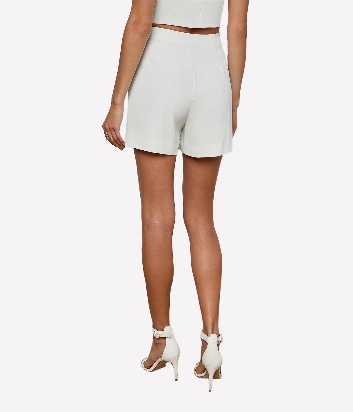 Naamah Pleated Short In Ivory