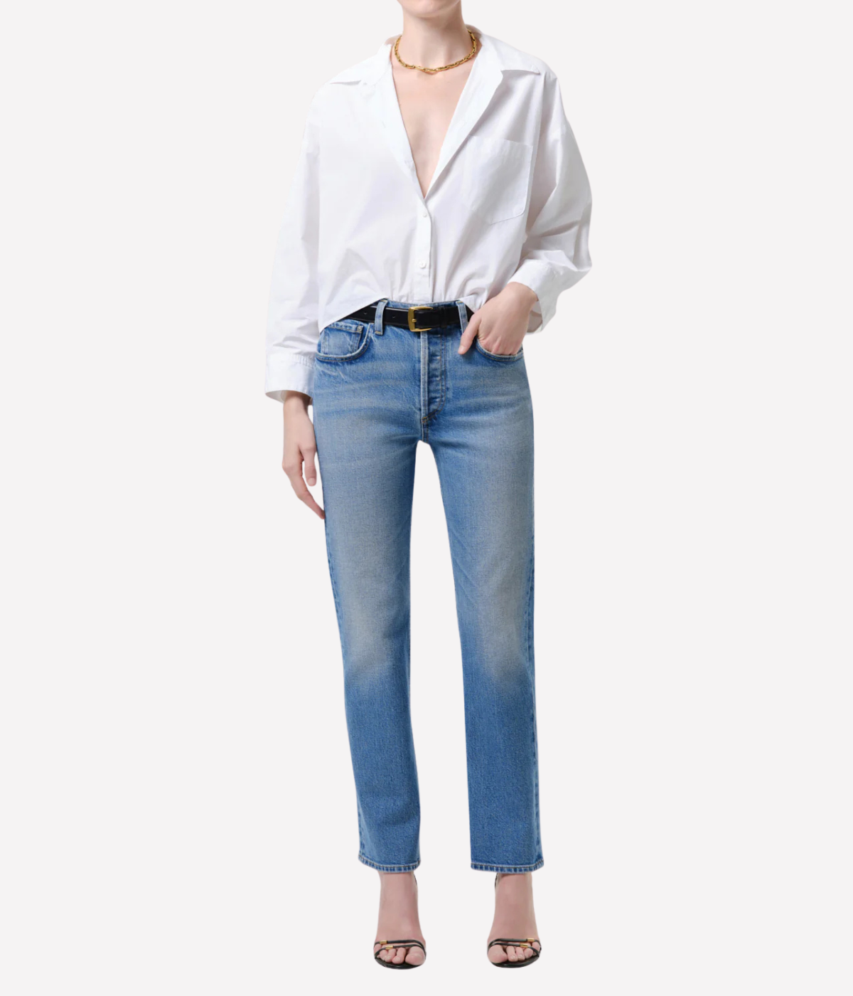 Petit Ami Shirt In Optic White