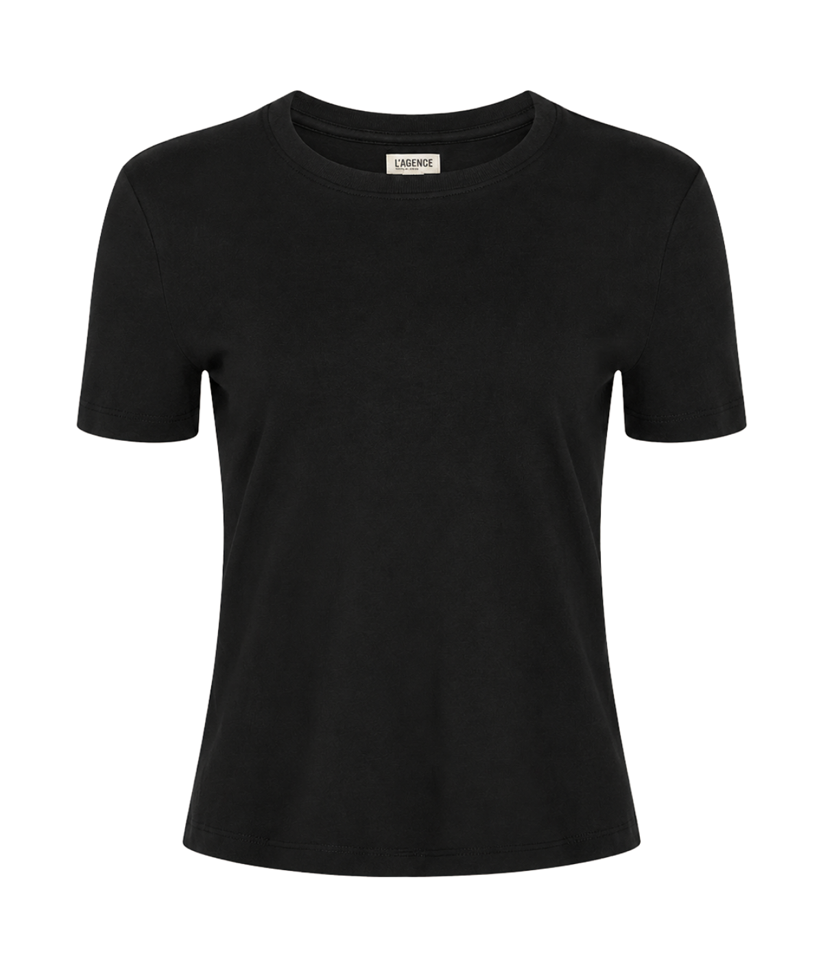 Aileen Short Sleeve Tee In Black