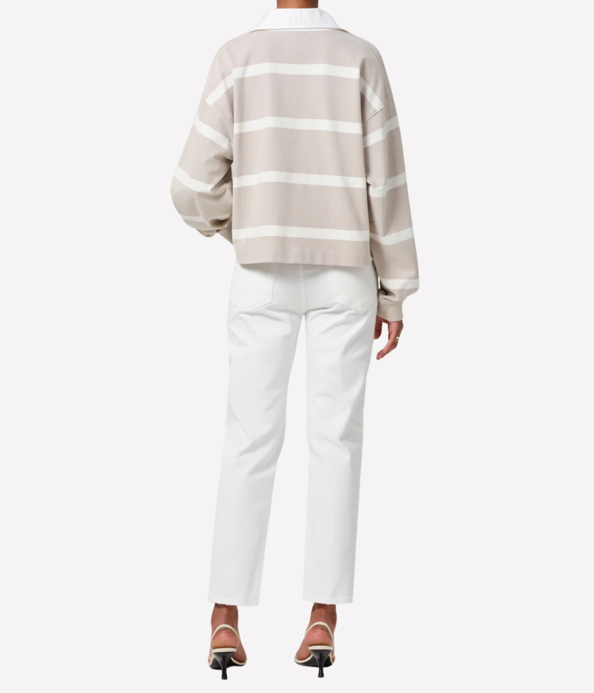 Caia Straight Jean in Soft White