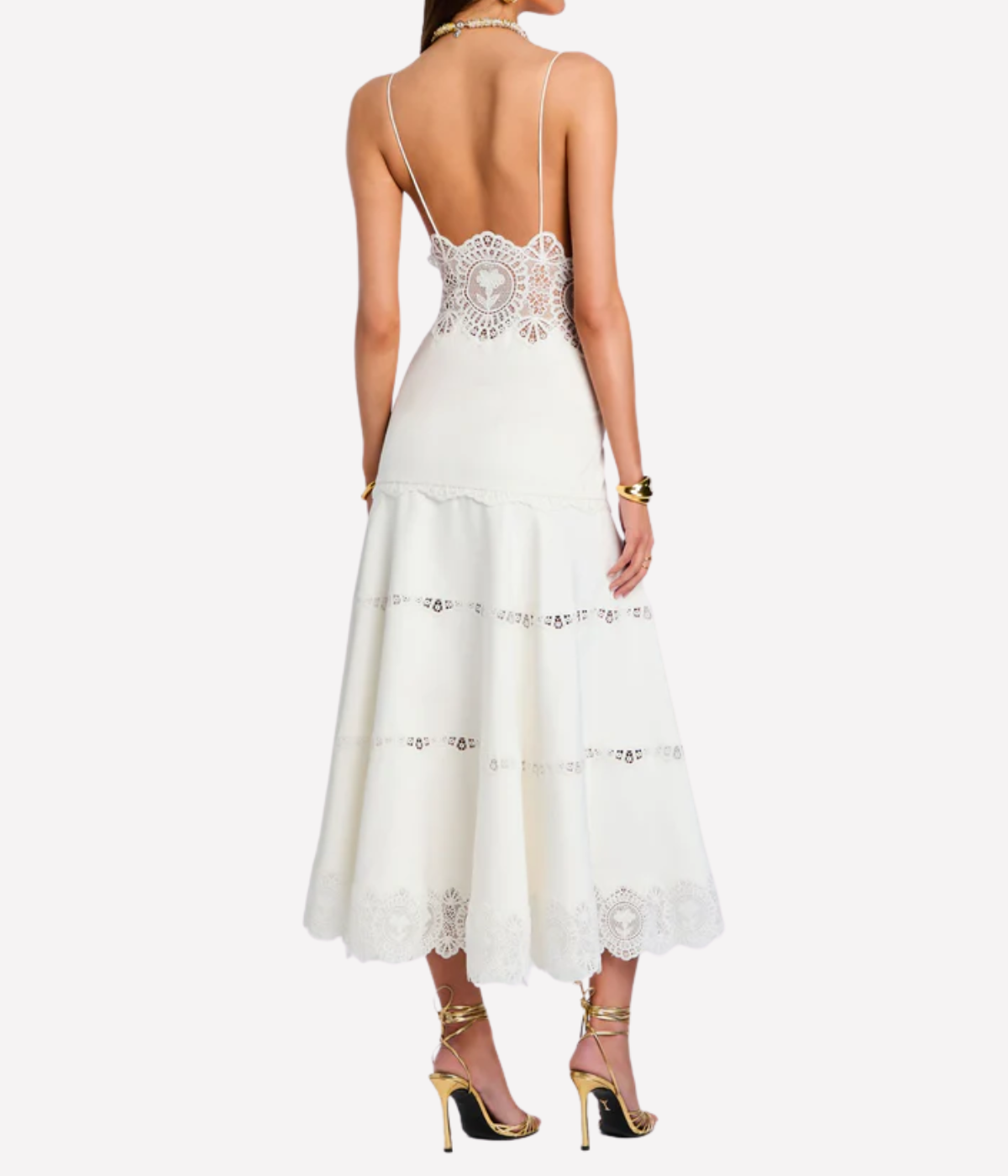 Leilani Dress in Ivory