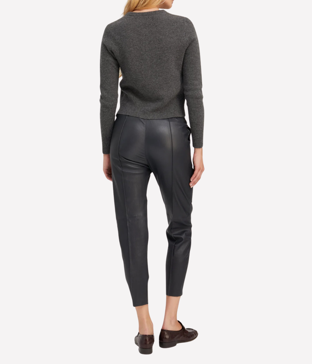 Slim Jogger with Pocket in Navy