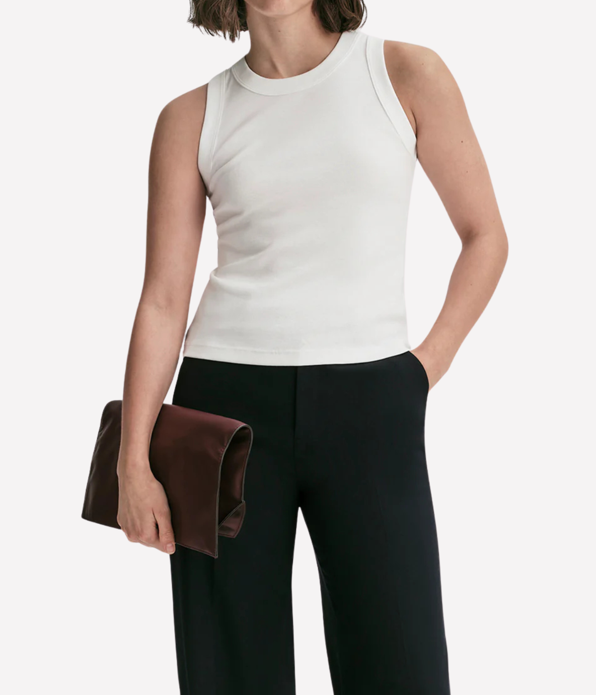 Hadley Tank in White