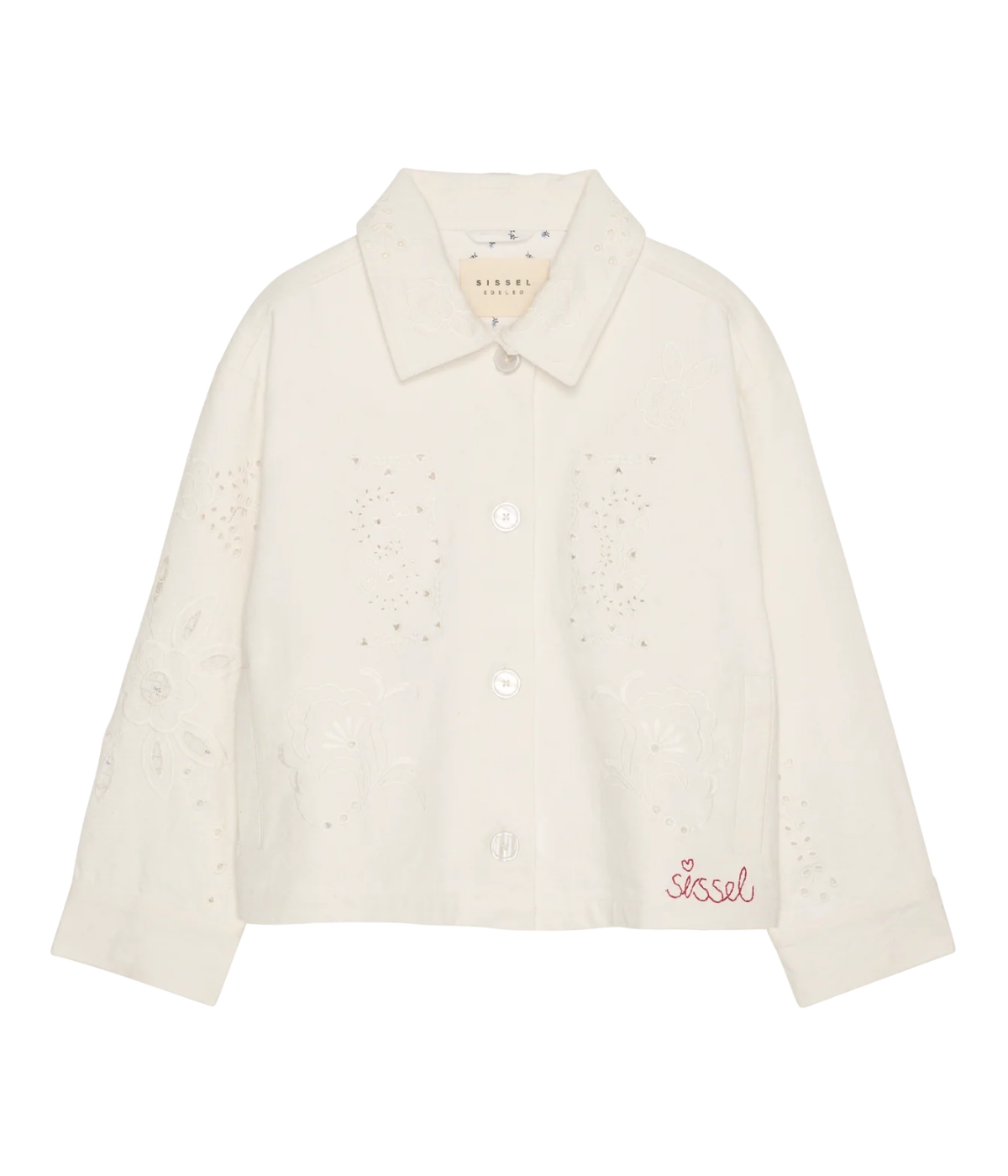 Vintage Jacket In White Napkin