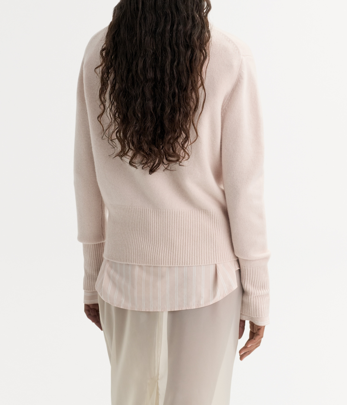 Classic Crewneck in Powder