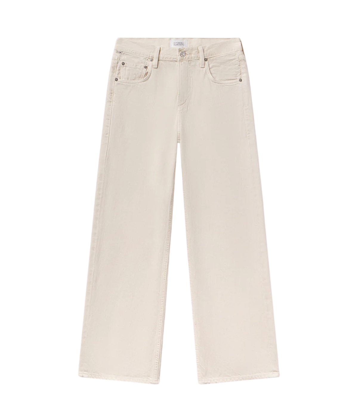 Lindz Low Rise Easy Straight Jean in Almondette