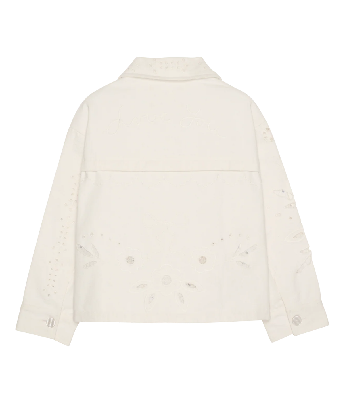 Vintage Jacket In White Napkin
