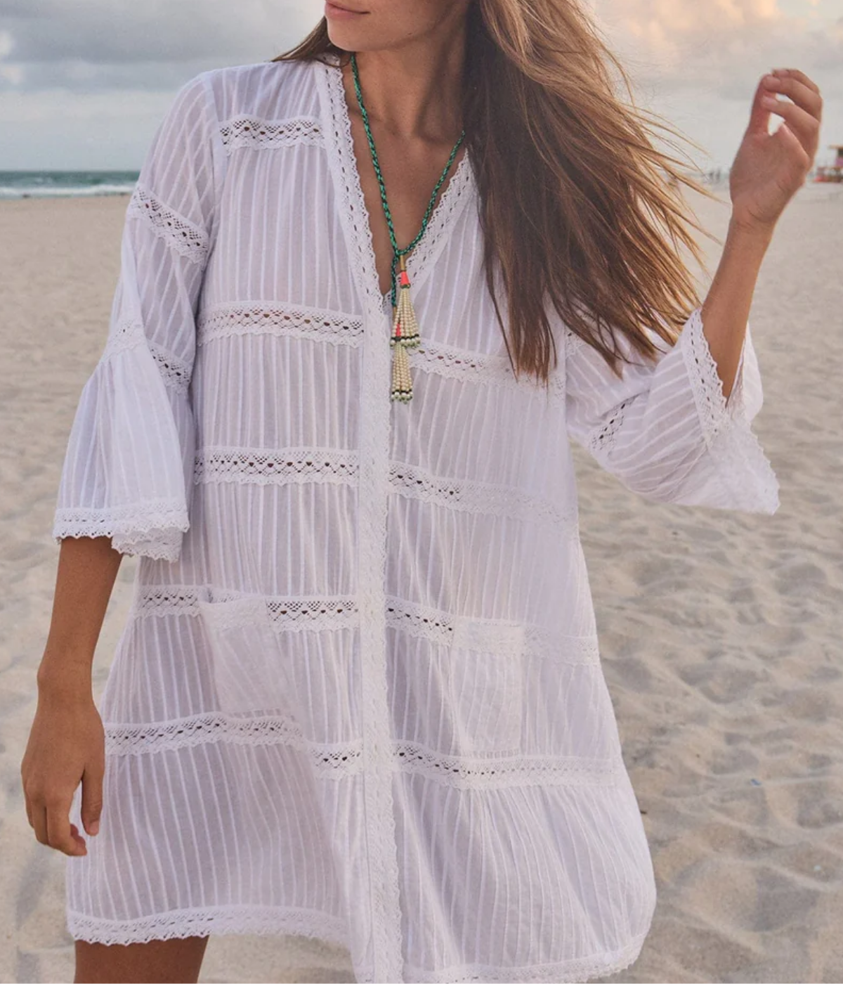 Frida Dress in WHITE