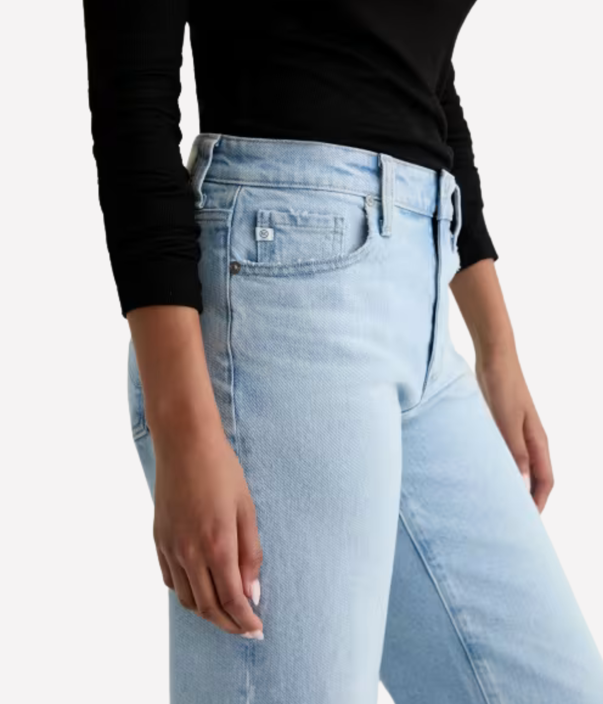 Saige Wide Leg Jean in Florina