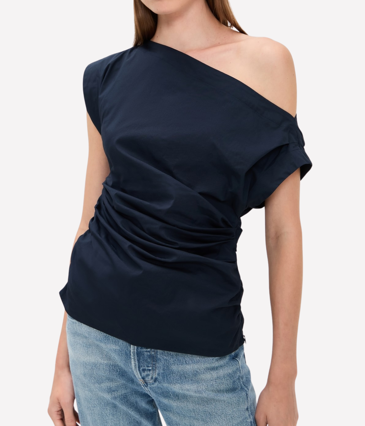 Nara Top in Evening Blue