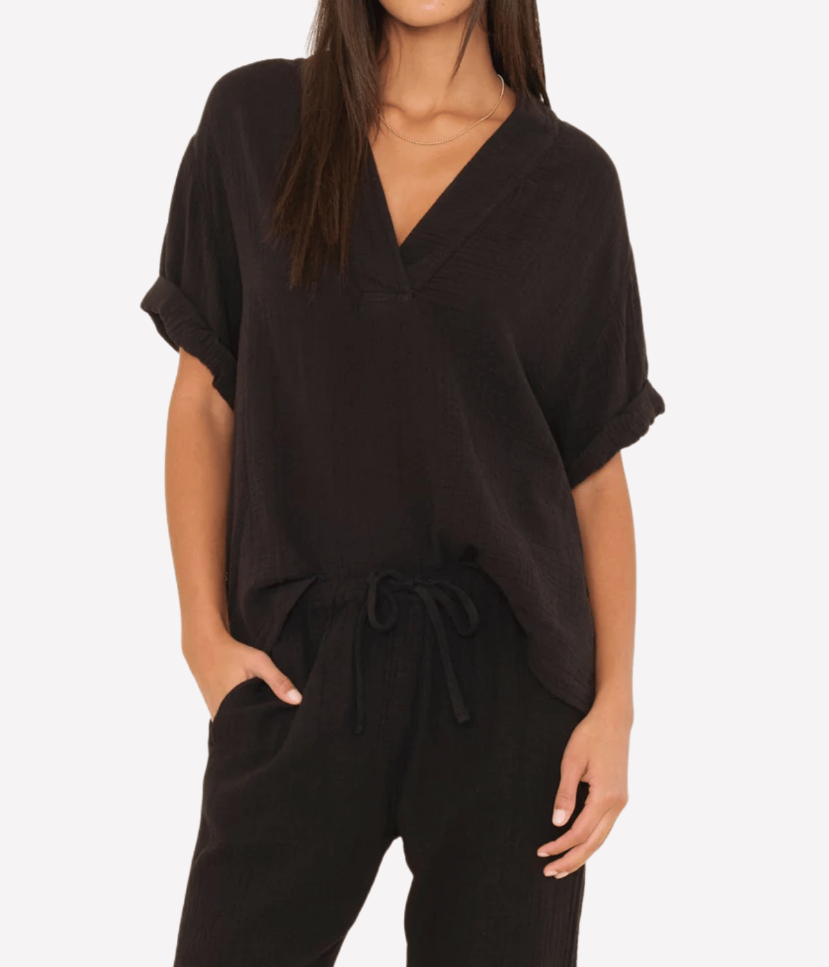 Avery Top in Black