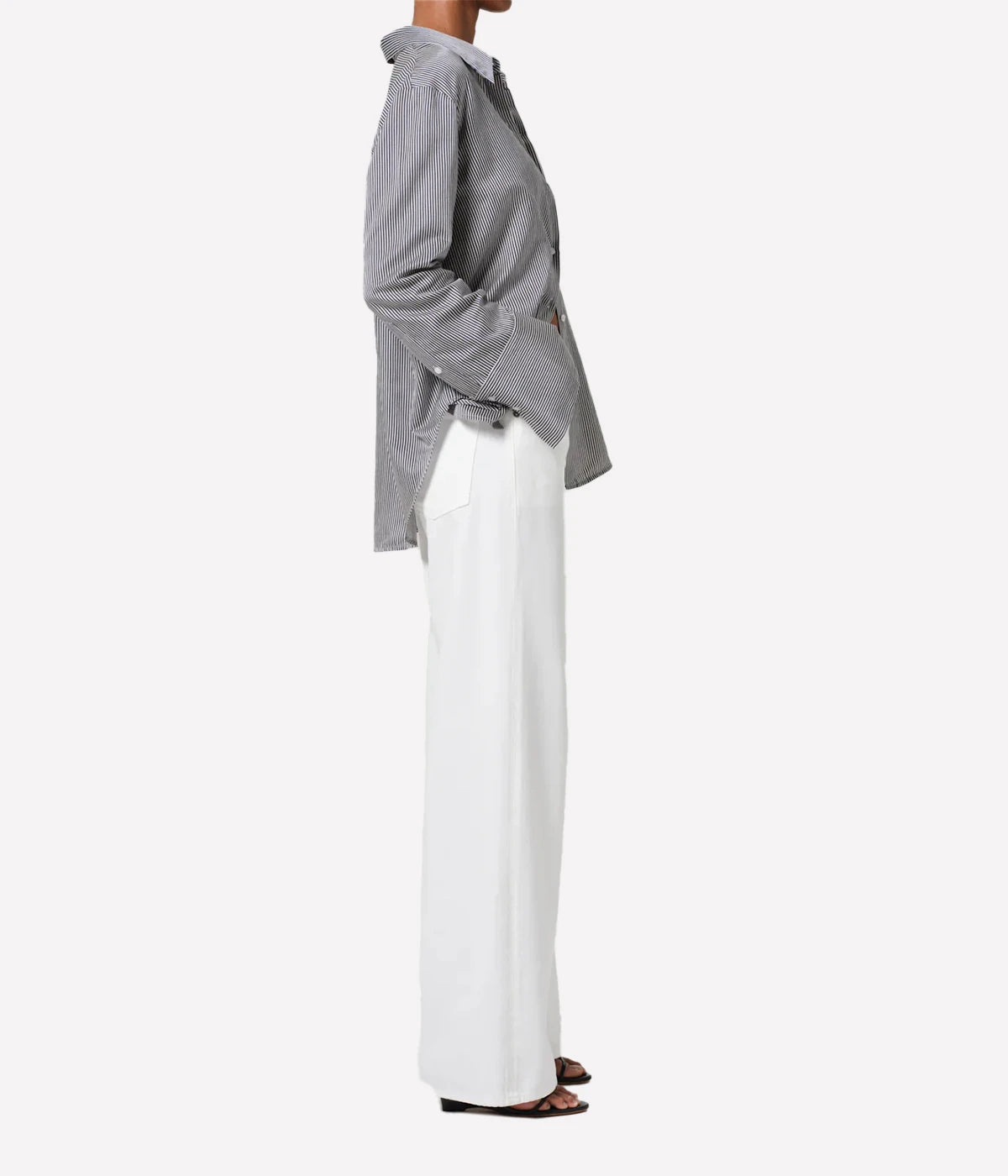 Paloma Baggy Jean in Soft White