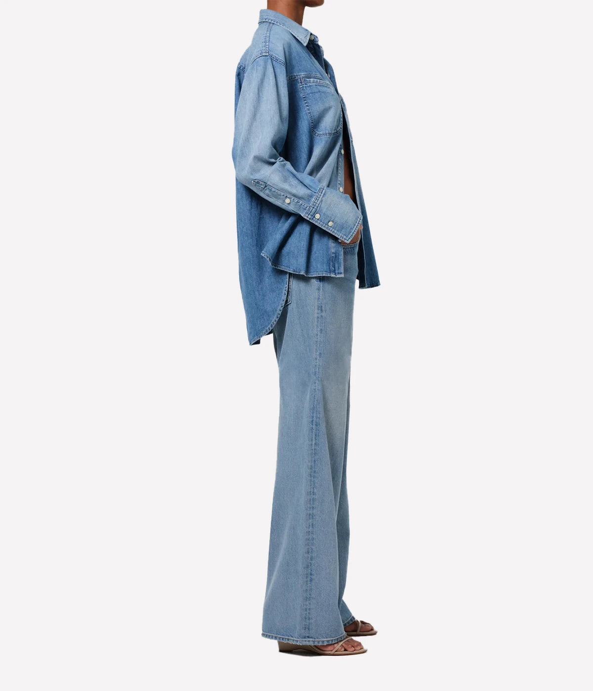 Paloma Baggy Jean in Chalice