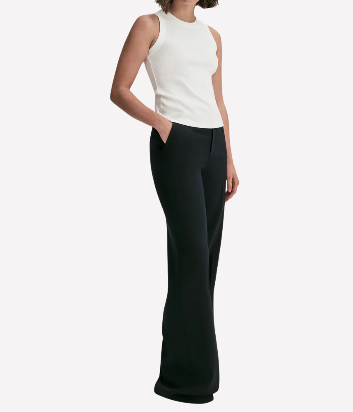 Hadley Tank in White