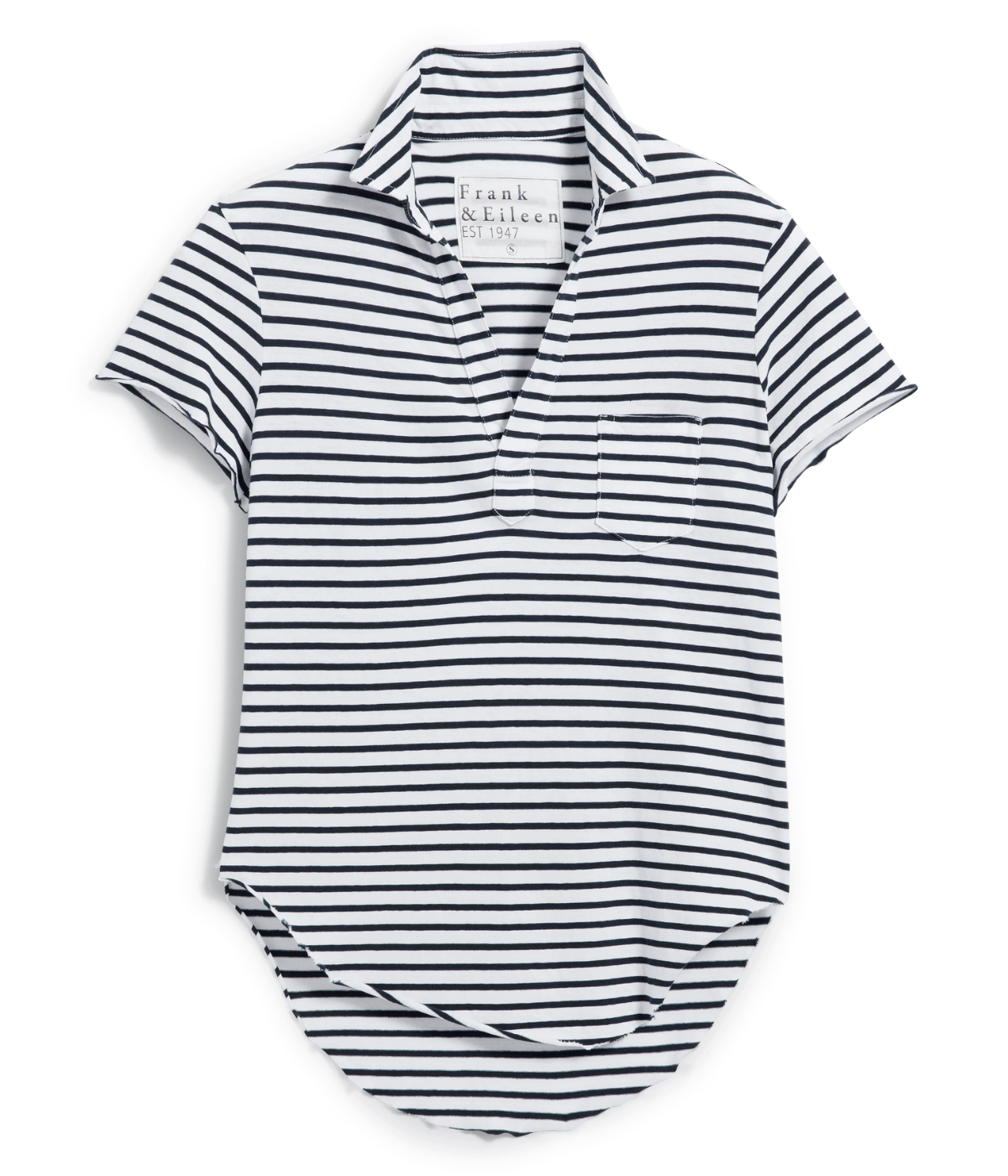 Charlotte Perfect Polo in White British Royal Navy