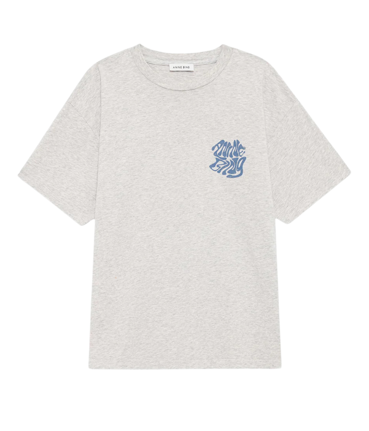 Cade Tee Wave IN HEATHER GREY